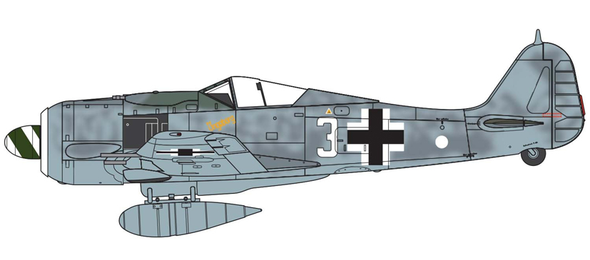 Airfix Focke Wulf Fw190 JG5 Eismeer Butcher Bird A01020A on the Airfix Workbench blog