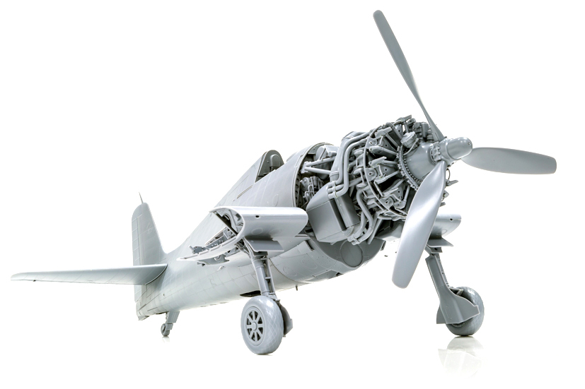 Airfix Scale Modelworld 2018 new large scale Grumman F6F-5 Hellcat announcement on the Airfix Workbench blog