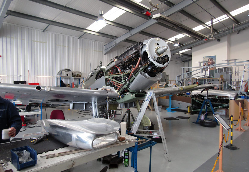 Biggin Hill Heritage Hangar Spitfire review on Airfix Workbench blog