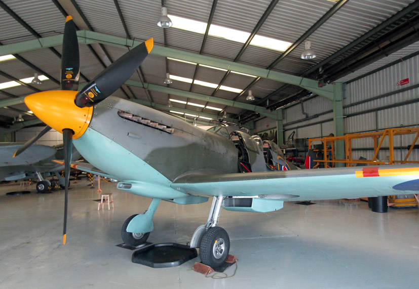 Biggin Hill Heritage Hangar Spitfire review on Airfix Workbench blog