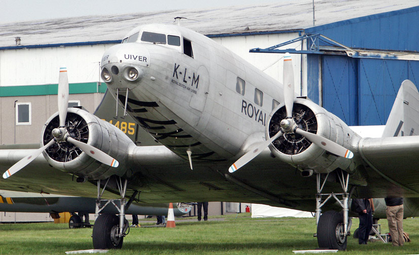 Rare Douglas DC-2 airliner and the magnificent Douglas C-47 Skytrain D-Day 75th Anniversary on Airfix and Corgi Aerodrome