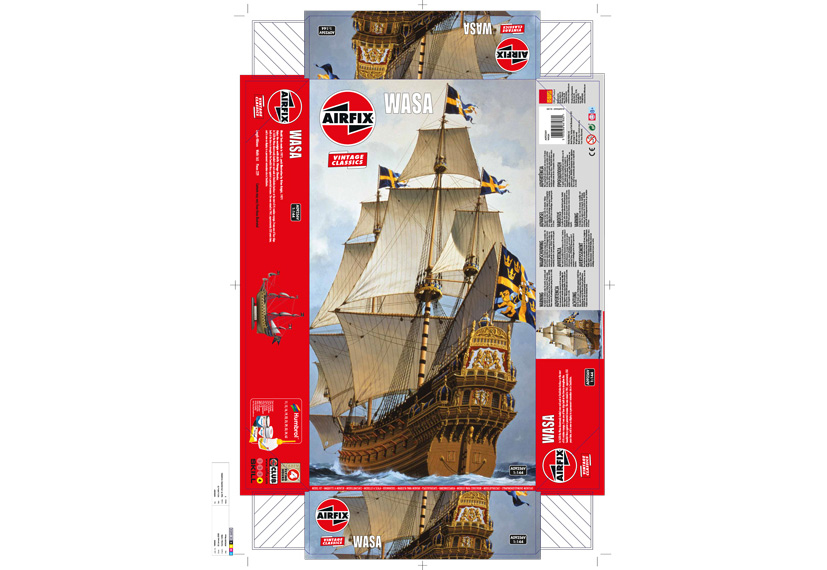 The magnificent WASA sank minutes after embarking on its maiden voyage in Stockholm harbour Airfix beautiful 17th century Swedish warship WASA on the Airfix Workbench blog