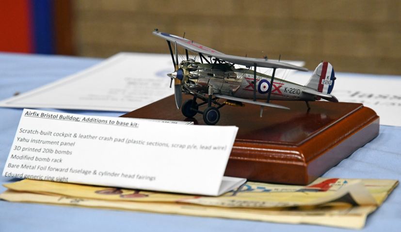 Airfix Halifax Model Show review Vintage Classics Bristol Bulldog fighter on the Airfix Workbench blog