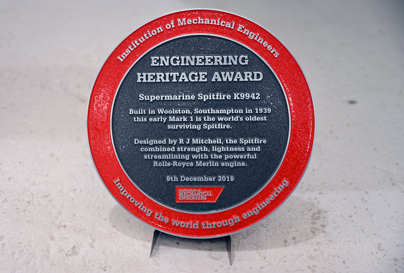 Cosford Battle of Britain 80th display at Cosford Supermarine Spitfire Mk1 K9942 on the Airfix and Corgi Aerodrome blog