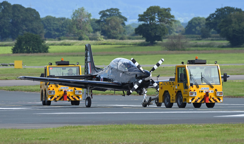 RAF Linton on Ouse Tucano T1 retirement base visit on the Airfix and Corgi Aerodrome blog