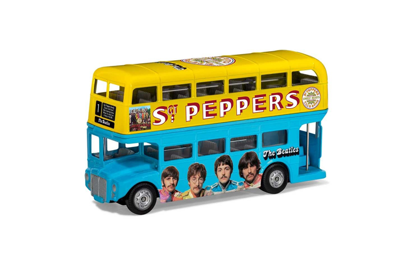 Exclusive Corgi London bus Beatles album commemoration models on the Corgi die-cast diaries blog