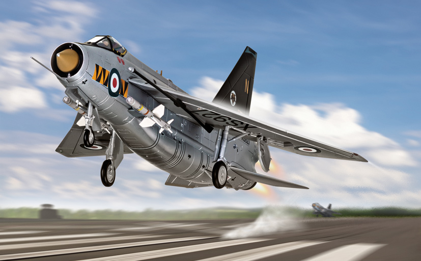 English Electric Lightning F6 AA28402 on Corgi Diecast Diaries Blog