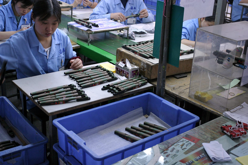 Exclusive Corgi Avro Lancaster Chinese factory production review on Corgi die-cast diaries blog