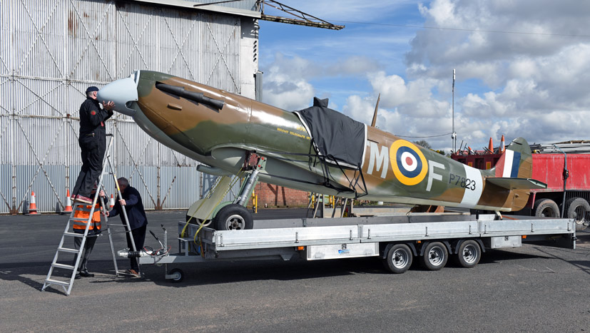 Supermarine Spitfire Mk.IIa P7823 / TM-F 'Down Belfast Telegraph Spitfire Fund' - 100 Years of the RAF