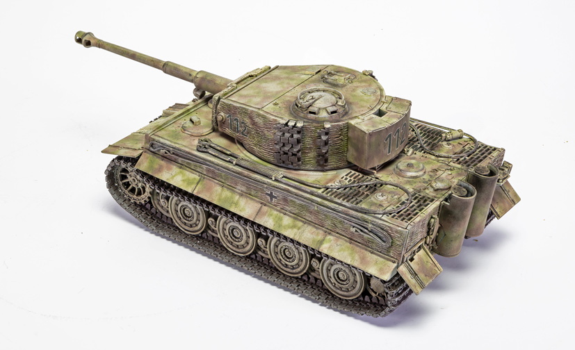 Latest Airfix large scale German Panzerkampfwagen VI Tiger I Late A1364 on the Airfix Workbench blog