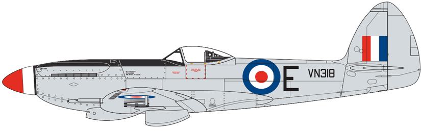 Supermarine Spitfire Mk.22/24 A06101A Ultimate Spitfire on the Airfix Workbench blog