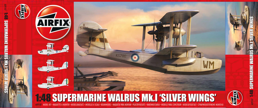 Exclusive new Airfix Supermarine Walrus Mk.1 A09187 on the Airfix Workbench blog
