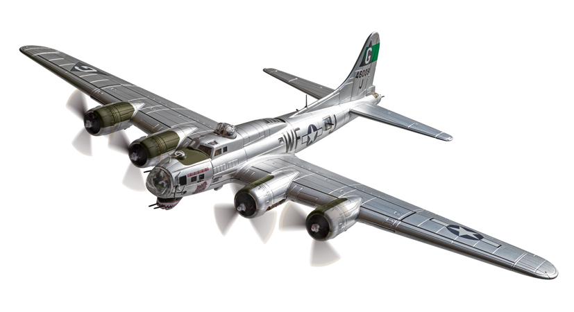 Boeing B-17G Flying Fortress AA33318 Flak Eater US 8th Air Force on Corgi die-cast diaries blog