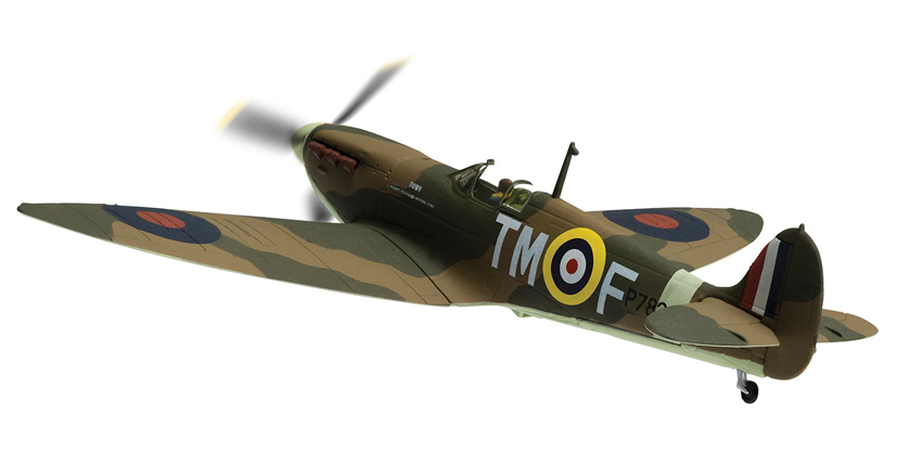 Supermarine Spitfire Mk.IIa P7823 / TM-F 'Down Belfast Telegraph Spitfire Fund' - 100 Years of the RAF