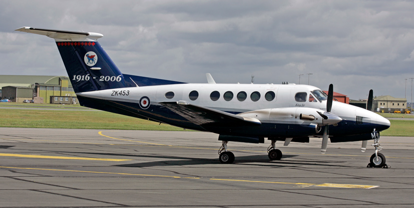 90th Anniversary Beech King Air RAF on the Airfix and Corgi Aerodrome blog