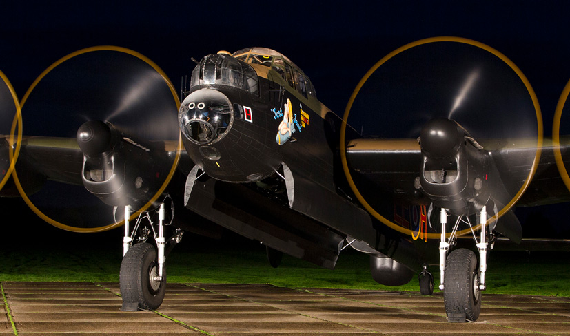 East Kirkby Avro Lancaster and De Havilland Mosquito drone footage feature on the Airfix and Corgi Aerodrome blog