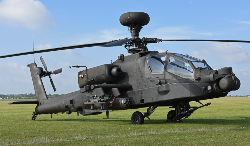 British Army Apache Attack Helicopter Display on the Airfix and Corgi Aerodrome blog