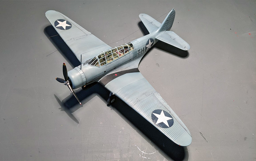Airfix Vintage Classics Douglas TBD-1 Devastator US Navy on the Airfix Workbench blog