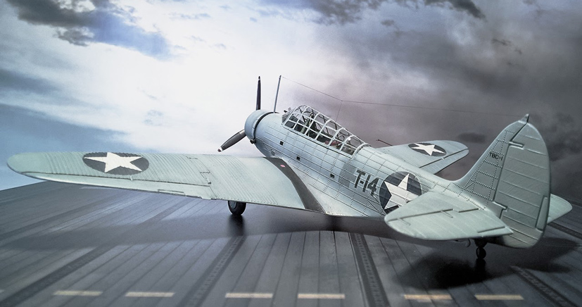Airfix Vintage Classics Douglas TBD-1 Devastator US Navy on the Airfix Workbench blog