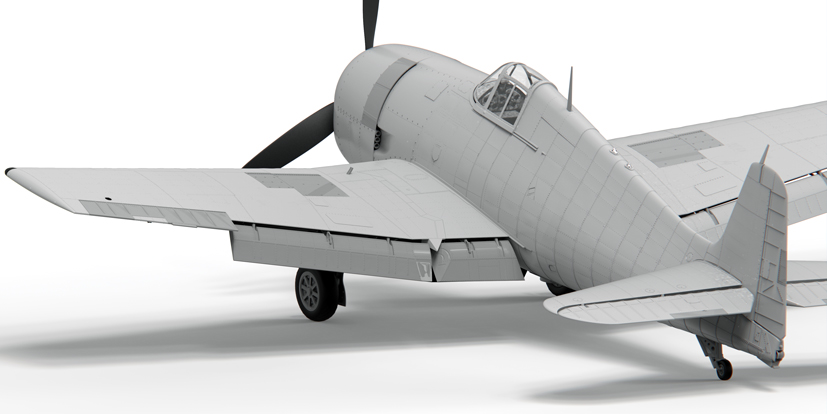Airfix Scale Modelworld 2018 new large scale Grumman F6F-5 Hellcat announcement on the Airfix Workbench blog