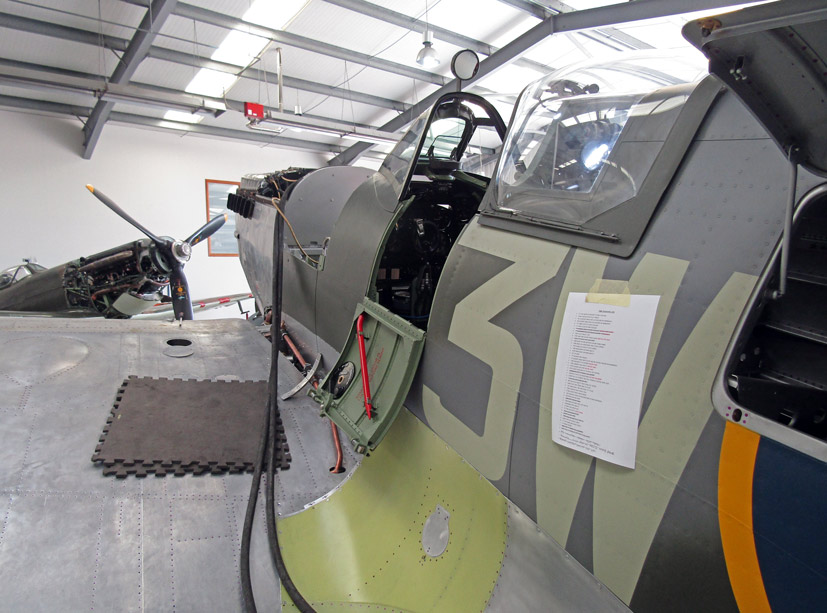 Biggin Hill Heritage Hangar Spitfire review on Airfix Workbench blog