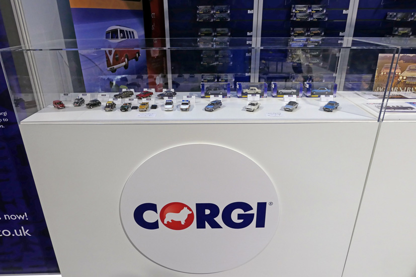 Exclusive hand decorated sample Vanguards models on Corgi die-cast diaries blog