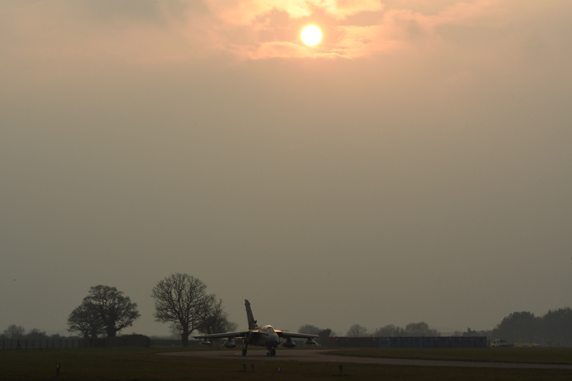 RAF Tornado GR.4 Diamond Nine Marham retirement review on the Airfix and Corgi Aerodrome blog