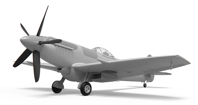 New Airfix Supermarine Spitfire XIV tooling A05135 on the Airfix Workbench blog