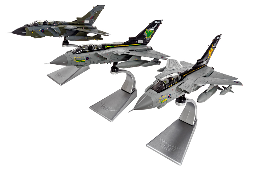 New Corgi Aviation Archive RAF Tornado GR4 disbandment trilogy models diecast model on Corgi die-cast diaries blog