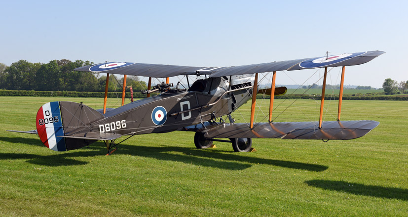 Shuttleworth Season Premier Airshow review Clare Tector Bristol Fighter on Airfix and Corgi Aerodrome