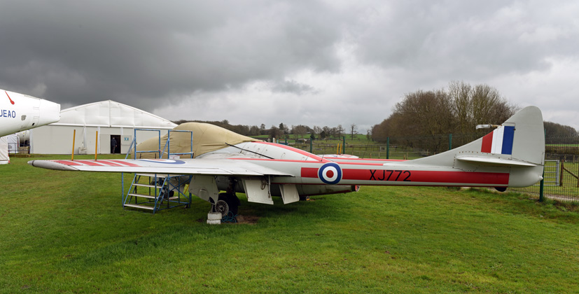 de Havilland Vampire T.11 on Airfix and Corgi Aerodrome