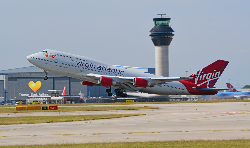 Manchester Airport marks the retirement of Virgin Atlantic's Boeing 747-400 fleet on the Airfix and Corgi Aerodrome blog