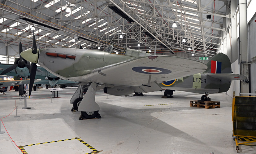 Cosford Battle of Britain 80th display at Cosford Hurricane IIC LF738 on the Airfix and Corgi Aerodrome blog