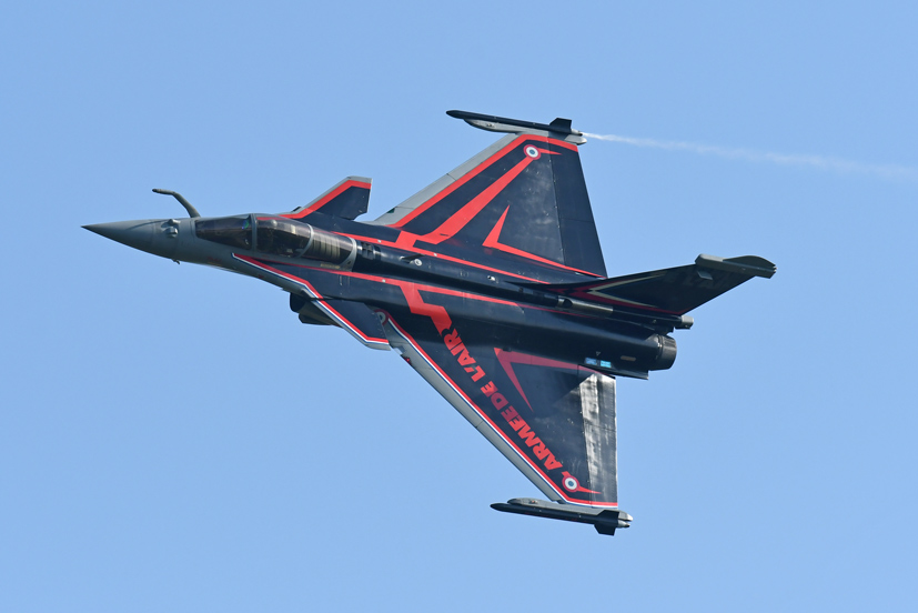 Duxford Air Festival 2018 review French Air Force Rafale C on Airfix and Corgi Aerodrome