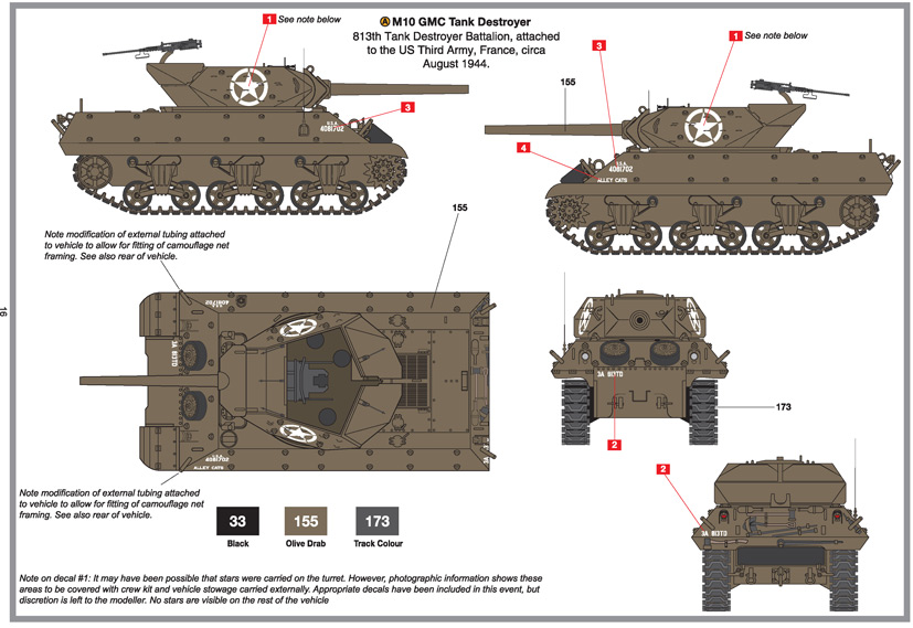 Latest Airfix large scale US M10 Wolverine Tank Destroyer A1360 on the Airfix Workbench blog