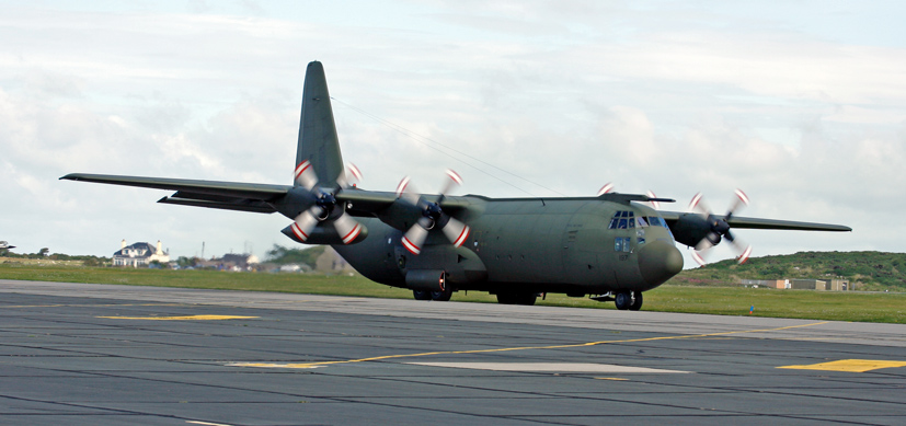On of the last RAF Hercules C3 aircraft on the Airfix and Corgi Aerodrome blog