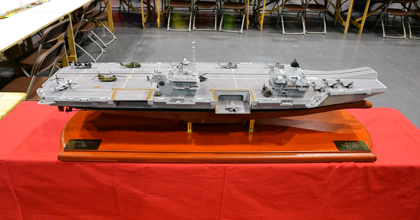 Airfix HMS Prince of Wales aircraft carrier kit showcased on the Airfix Workbench blog