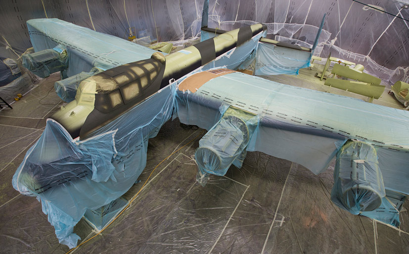 East Kirkby Avro Lancaster and De Havilland Mosquito drone footage feature on the Airfix and Corgi Aerodrome blog