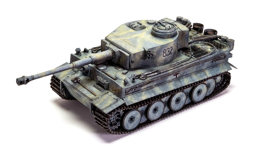 Airfix Tiger I tank Early Version Das Reich 1943 on the Airfix Workbench blog