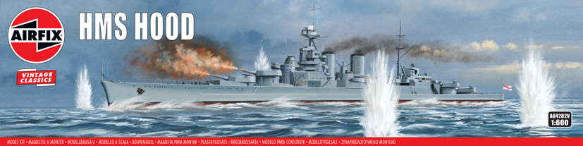 New 2019 Airfix model range Ships HMS Hood Vintage Classics on the Airfix Workbench blog