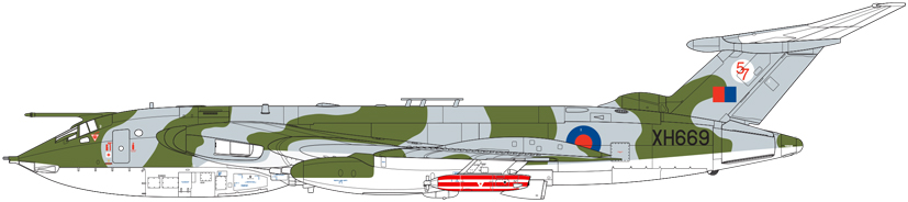 Handley Page Victor K2 Tanker Falklands War Black Buck A12009 on the Airfix Workbench blog
