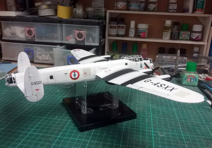 Airfix Avro Lancaster NX611 Just Jane Lincolnshire Aviation Heritage Centre on Airfix Workbench blog