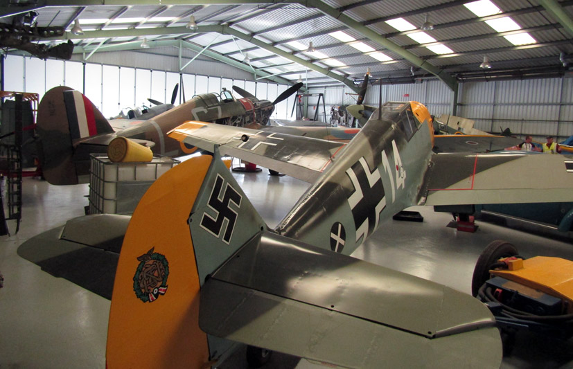 Biggin Hill Heritage Hangar Hans Joachim Marseille Bf109E review on Airfix Workbench blog