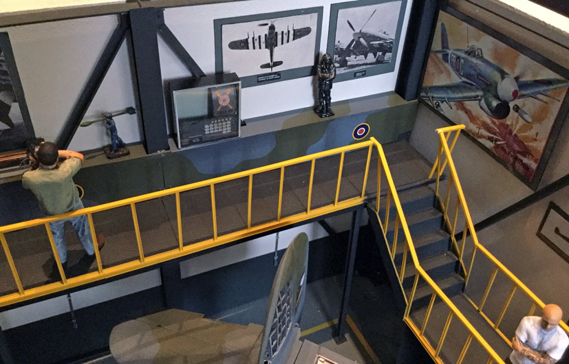 Airfix Hawker Typhoon Mk.IB build A19002