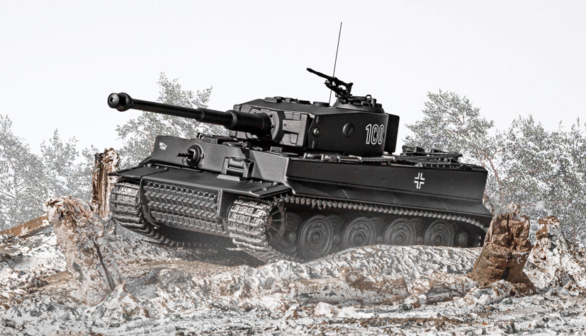 Corgi Tiger Tank CC60513 502nd Heavy Tank Battalion 'Mammoth' on Corgi die-cast diaries blog