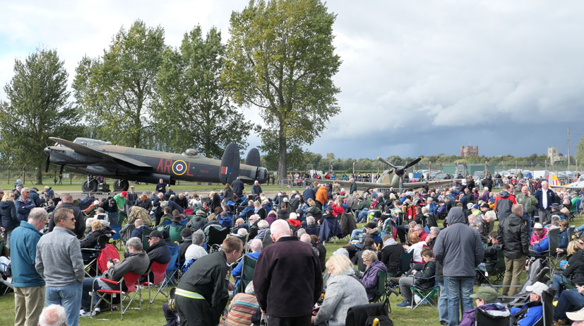 Lincolnshire Lancaster Association Members Day 2019 review on the Airfix and Corgi Aerodrome blog