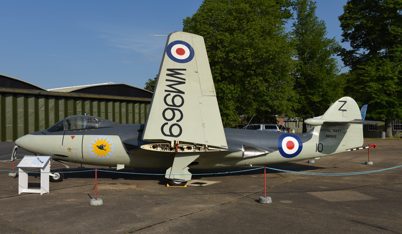 Duxford Armstrong Whitworth Sea Hawk FB5 on the Airfix and Corgi Aerodrome blog