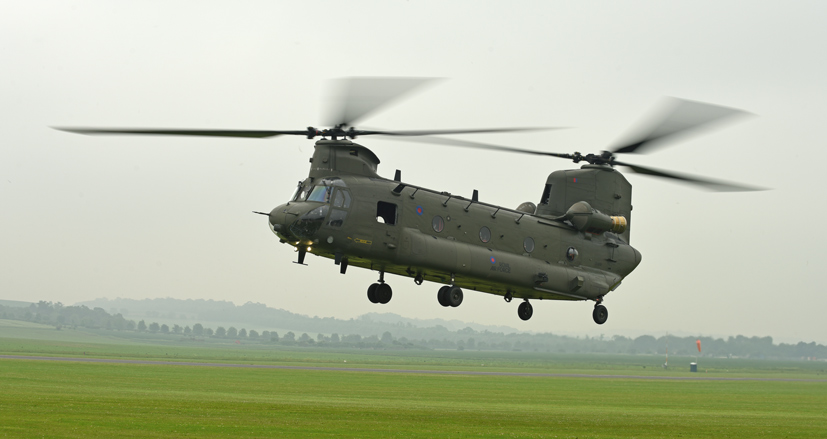 Duxford Air Festival 2018 review RAF Chinook on Airfix and Corgi Aerodrome