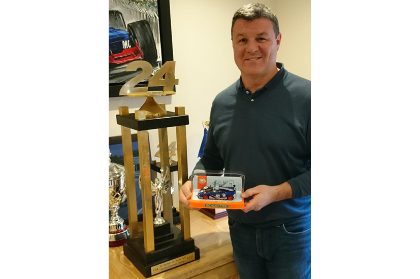 Test Track Pit Stop Mark Blundell