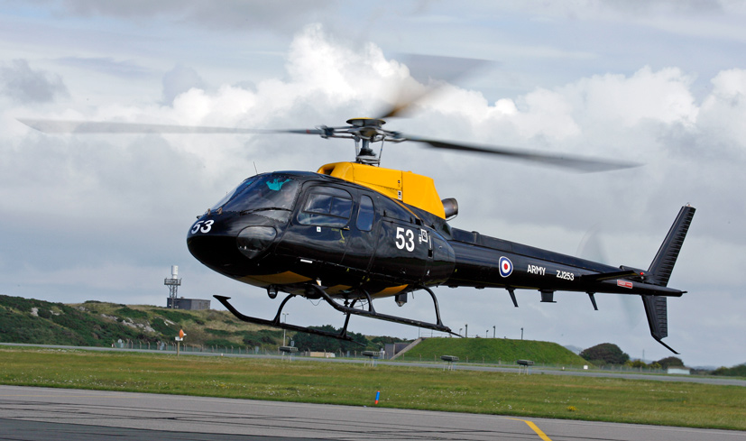 RAF Eurocopter Squirrel helicopter on the Airfix and Corgi Aerodrome blog